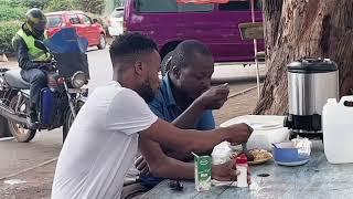 Eating strangers food prank  Super hilarious!