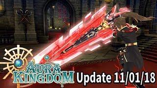 Gold Costume Weapons! | Aura Kingdom.to Update 11/01/2018