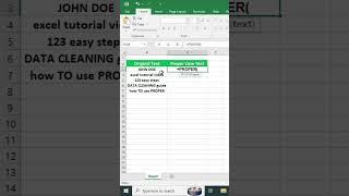 How to Capitalize First Letters in Excel (PROPER Function)