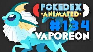 Pokedex Animated - Vaporeon