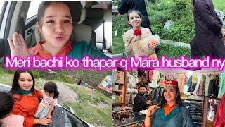 Thank you so much for 800k | husband ny meri bachi p kaisy hath uthaya | Kashmir 2nd day vlog