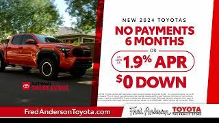 Fred Anderson Toyota | National Sales Event