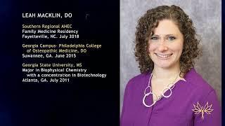 Family Practice Center: Meet Dr. Leah Macklin