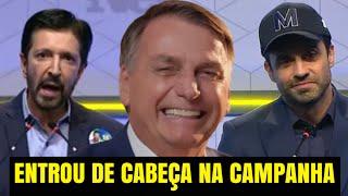 BOLSONARO FICA FELIZ COM NOVA PESQUISA EM SÃO PAULO