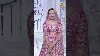 Stunning  𝐍𝐢𝐦𝐫𝐚 𝐊𝐡𝐚𝐧 Bridal Couture Week Performance #nimrakhan #shorts #youtubeshorts #short 