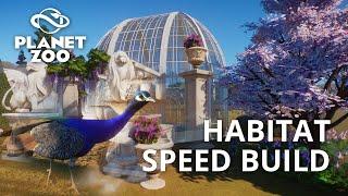 Planet Zoo | Indian Peafowl Habitat Speed Build