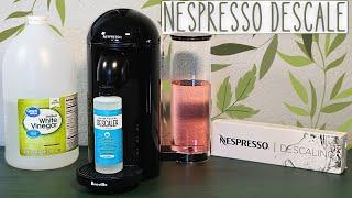 How To Descale The Nespresso Vertuo Plus | Which Descaling Solution Is Best?