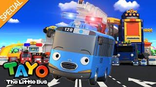 'RESCUE TAYO' Cartoon MV  New Rescue Team Song  Rescue Squad Theme Song l Tayo the Little Bus