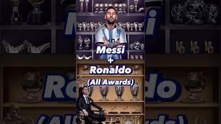 Messi VS Ronaldo All Awards (World Cup, Ballon D'or, The Best, Champions League) 