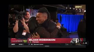 Falcons Draft Bijan Robinson at #8