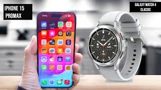 How to Connect Your Samsung Galaxy Watch 4 Classic To An iPhone - Watch 4 Classic with Your iPhone