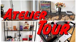 Ich ZEIGE euch mein ATELIER! | ROOMTOUR