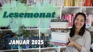 Quantität über Qualität | Lesemonat Januar 2025 |RiasSoulWords