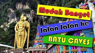 THE VERY EASY AND CHEAP WAY TO TRAVEL TO BATU CAVES KUALA LUMPUR MALAYSIA via KL Sentral