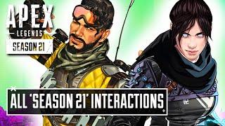 Apex Legends Season 21 ALL Interaction Voicelines