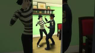 Finally, there are burglars in the Sims 4  #sims4 #burglar #update