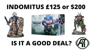 Indomitus Price £125 or $200 - Is it a Good Deal? Review + Discussion of 9th Edition Launch Box