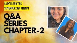 Kaur & Associates Case Study 1 Chapter 2 Auditing I CA Madhu Thakuria I Q&A Series by Audit Queen