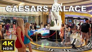 [4K HDR] Caesars Palace Las Vegas Walking Tour | August 2024 | Las Vegas Strip