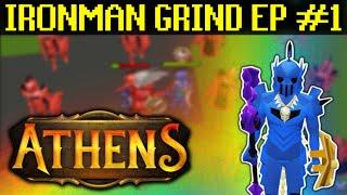 LET THE NEW JOURNEY BEGIN!! INSANE PROGRESS! IRONMAN GRIND EP #1 (HUGE GIVEAWAY) - Athens RSPS