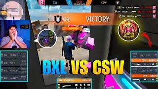 CSW VS BXL  Fight Between Rivals   @GamingAura  International Tournament  @NonstopGaming_