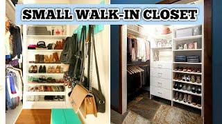 SMALL SPACE WALK-IN CLOSET |Small Walk-in Closet Designs Ideas |Small Space House