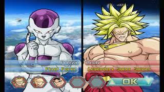 Budokai Tenkaichi 4 | Frieza, Zangya and Kid Trunks vs. LSSJ Broly, SSJ2 Goku and Future Gohan