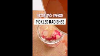 How to Make Easy Quick Pickled Radishes