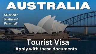 how to get Australia tourist visa | Documents checklist for Australia toursit visa | visa and travel