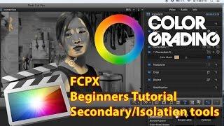 Final Cut Pro X Color Correction Tutorial: Clean-up with Isolation Tools