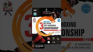 WAKO INDIA 3rd WEST BENGAL STATE KICKBOXING CHAMPIONSHIP 2023