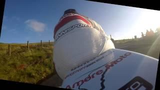 Classic TT 2015, Gyro cam over the mountian Bimota YB4