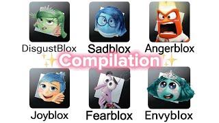 If INSIDE OUT Characters Owned ROBLOX 🫢️ *COMPILATION*