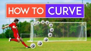 How to Shoot with CURVE in Soccer