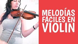 Melodías y Ejercicios en VIOLÍN [Las Mejores Para Principiantes]