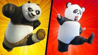 Trying Stunts From Kung Fu Panda IN REAL LIFE