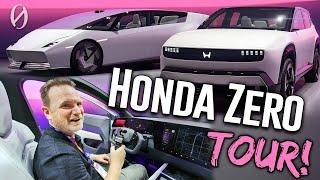 Honda 0 Series - INSIDE look! - SUV & Saloon TOUR (CES 2025)