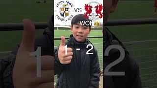 Sharp Cut Inside and Shot at a Football Match!! [ Academy Football ]