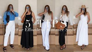 5 Tips For Effortless Summer Heatwave Style
