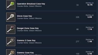 why are cs:go keys so expensive on steam?