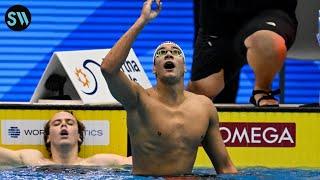 Ahmed Hafnaoui wins the 800 Free! 5 Men Under 7:40!