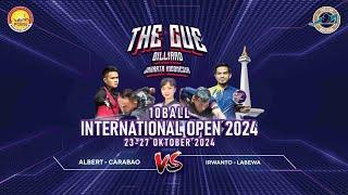 FULL MATCH The Cue 10-Ball International Open 2024: Qualification Albert - Carabao VS Irwanto Labewa