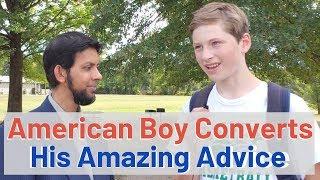 American Boy Converts to Islam - His Advice to the youth?