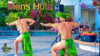 Ilikai Hotel MEN HULA SHOW  ️ PERFORMANCE ️