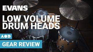 EVANS Low Volume Drum Heads - DB One Next Level Mesh Heads | Drum Gear Review