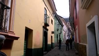 Calle Graneros em La Paz Bolívia