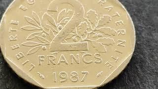 Magnifique pièce de 2 FRANCS Semeuse ! REGARDEZ bien au fond de vos tiroirs !