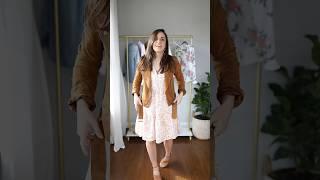 Two spring dresses styled six ways||Women's Fashion Tips||