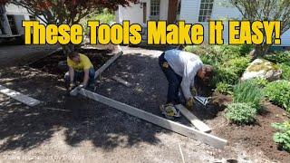 Concrete sidewalk EXPERT Shares Top Tips for Odd Shapes