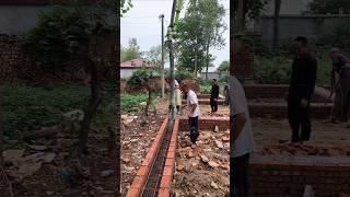 Construction process of pouring concrete for building beams in rural areas